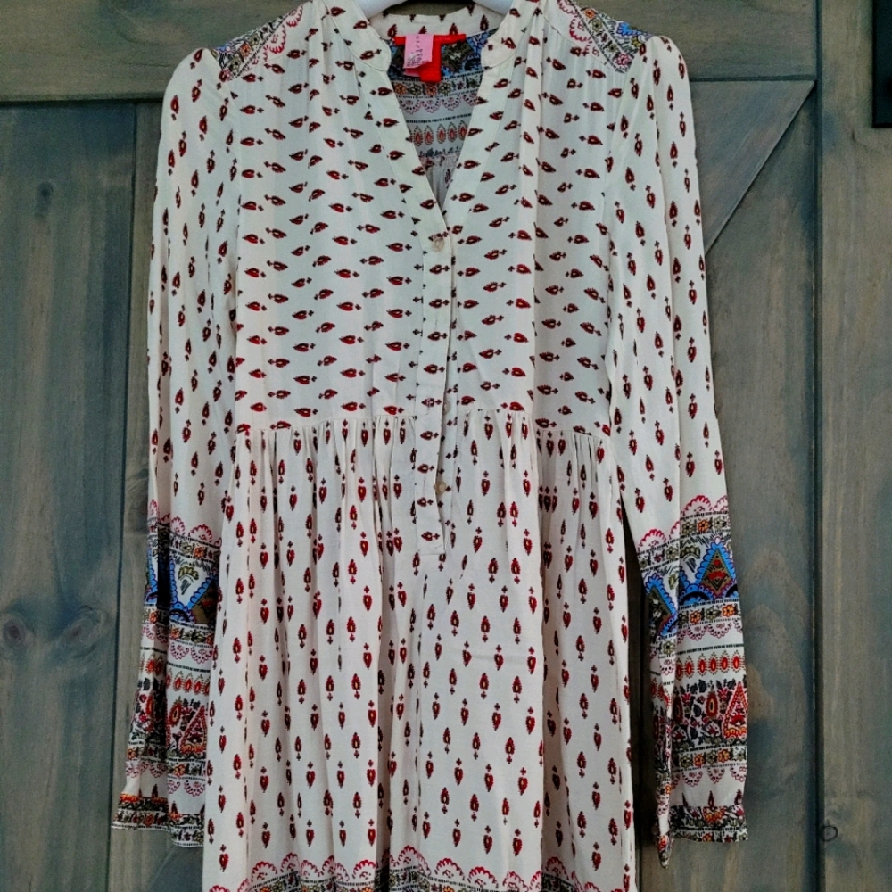 Long sleeved dress
